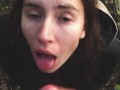 Russian girl made a blowjob in German park (outdoor porn) nov/2019