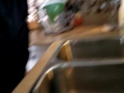 Pissing In My Kitchen Sink Makes Me Happy
