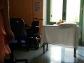Susy Blue flashing at hospital in Italy during coronavirus 2