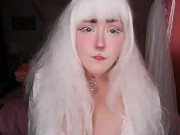 Bunny Girl Cums Really Fast on Vibrator (*´ω｀*)