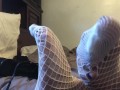Q3 - Sock Fishnets and Heels 