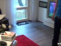 German Wife Fuck Deliver Guy and Cuckold Husband Watch