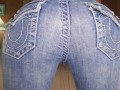 Asian Teen With Tight Booty Does Denim Jeans Haul