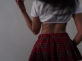 Horny School Girl Dancing Naked