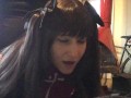 Giving Mr a Blowjob and getting fucked in my Rin Tohsaka Cosplay ^_^