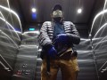 Elevator Jerking Off during Coronavirus Cums Big
