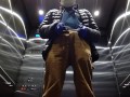 Elevator Jerking Off during Coronavirus Cums Big