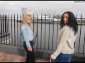 blowjob threesome on rooftop in london