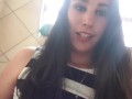 Girl pissing selfie and licking the toilet clean