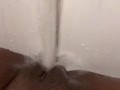 Pussy orgasm from tub faucet 