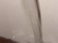 Pussy orgasm from tub faucet 