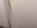 Pussy orgasm from tub faucet 