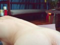 Lesbian stretches her shcool girlfriend ass and showes the gape