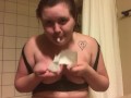 Smoke, spit, boobies.