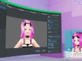 Becoming a 3D Waifu ♡ VR ♡ V-Tube ♡ Virtual Idol ♡ App Tutorial VR Vivi