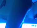 Shiny clit rub