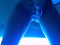 Shiny clit rub