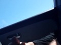 Can't wait! quickie in parking lot (loud moaning orgasm)
