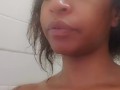 Underwater Ebony Pussy