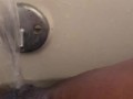 No hand Masturbation with bath Faucet ;) 