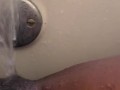 No hand Masturbation with bath Faucet ;) 