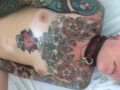 Tattooed couple threesome wifeshare with BBC - PART 2