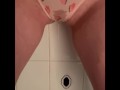 Pissing my Peach Panties
