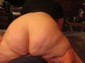 PAWG Rides Huge Cock Reverse Cowgirl