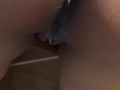 Thai Lady Creampie, Pussy dripping semen  เย็ดฝรั่งท่าหมาเสร็จข้างใน