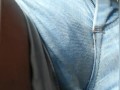 Cameltoe hot babe jeans public