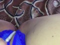 Медсестра в колготках показала свою вагину
