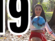 Soccer practice on open field + lush control my pussy... see what happens