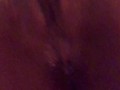 Playing with my freshly shaved pussy