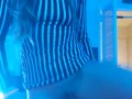 Raver Slut Sucks Huge Cock