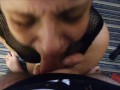Sie liebt Sperma auf ihrem Gesicht
