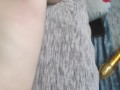 Amazing fuck young blonde in her wet pussi and come to mouth. Doggy style.