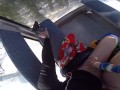 Public Sex with Sexy Girl in the Lift at the Ski Resort POV Amateur Couple