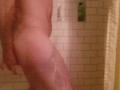 Dildo ass play Slowmo cumshot
