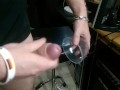 Epic slow motion big load cumshot (4x slomo, 120fps to 30fps)
