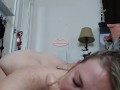 Fuck Her Throat! Blonde w/Red Lips Gags & Thanks Daddy