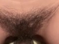 Stepbrother Cum in My Hairy Pussy, Creamy Load before bedtime 4K