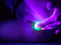 Black Light Butt Plug (recommended to watch stoned)