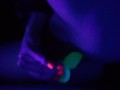 Black Light Butt Plug (recommended to watch stoned)