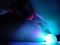 Black Light Butt Plug (recommended to watch stoned)