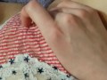 4k Big Tit babe moans & Cums in panties