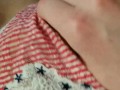 4k Big Tit babe moans & Cums in panties