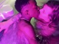 SEXY HOT TUB INTERRACIAL MAKEOUT - VAPORWAVE AESTHETIC