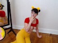 Delicious Creamy Wet Pussy Finger Fucked by Pooh Cosplay - SmilesofSally