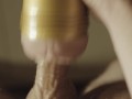 Big white dick fucking fleshlight POV [4K High Quality]