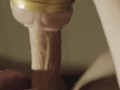 Big white dick fucking fleshlight POV [4K High Quality]